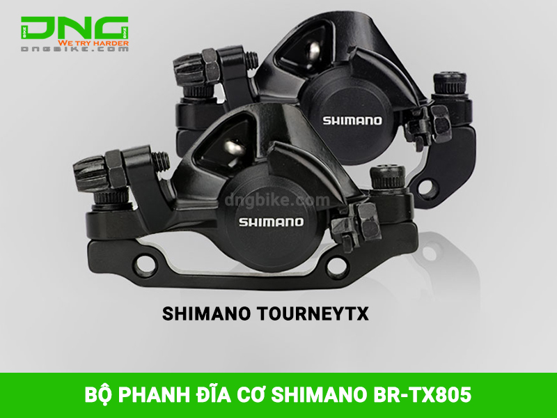 Bộ phanh đĩa cơ SHIMANO BR-TX805