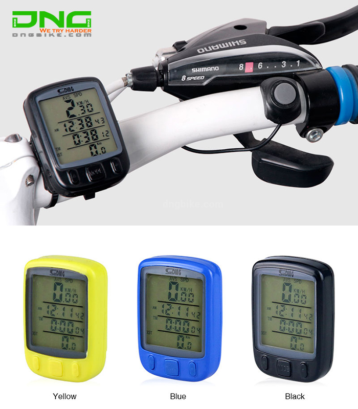 Đồng hồ đo tốc độ xe đạp Sunding SD-563a