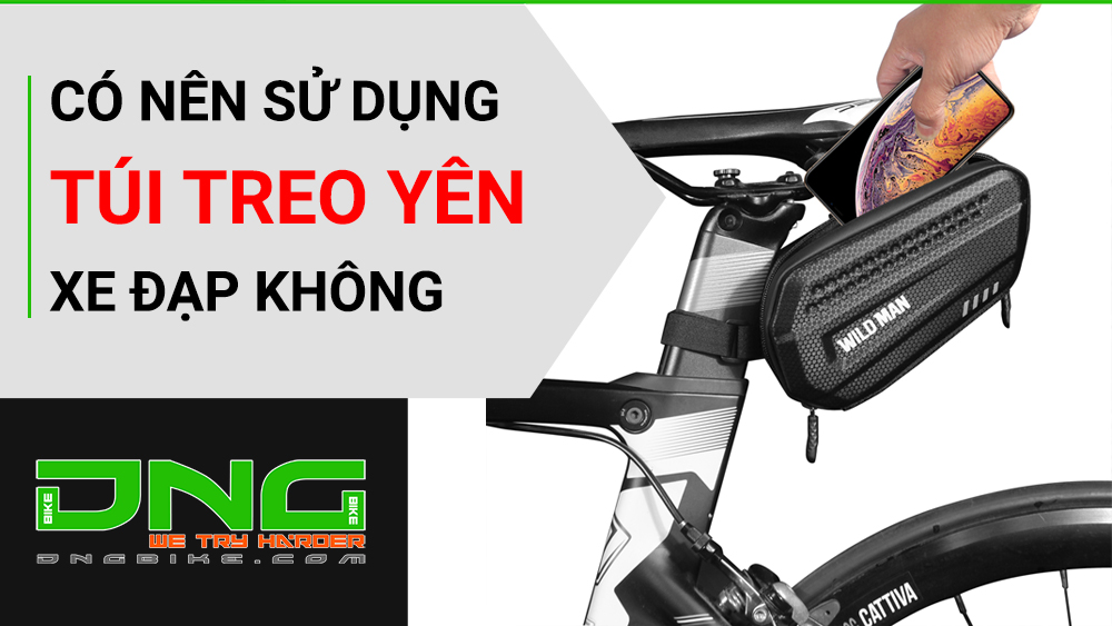 Túi treo yên xe đạp