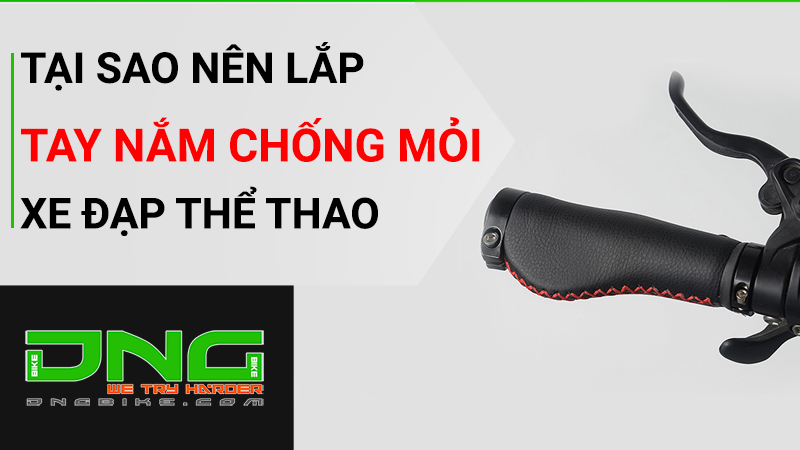 Tay nắm chống mỏi xe đạp