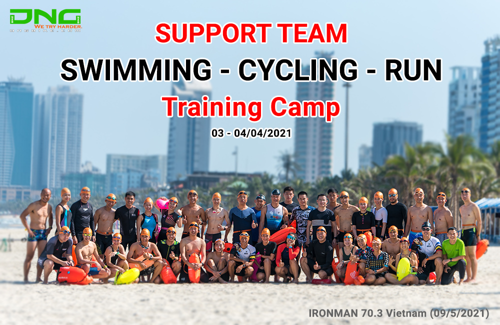 DNGBIKIE support Team Triathlon to attend Training Camp on 04-04-2021