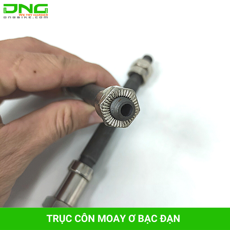 Trục côn moay ơ bạc đạn