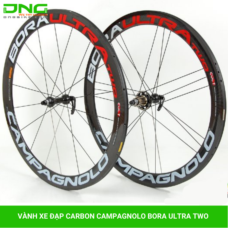 Vành bộ xe đạp đua CARBON CAMPAGNOLO BORA ULTRA TWO