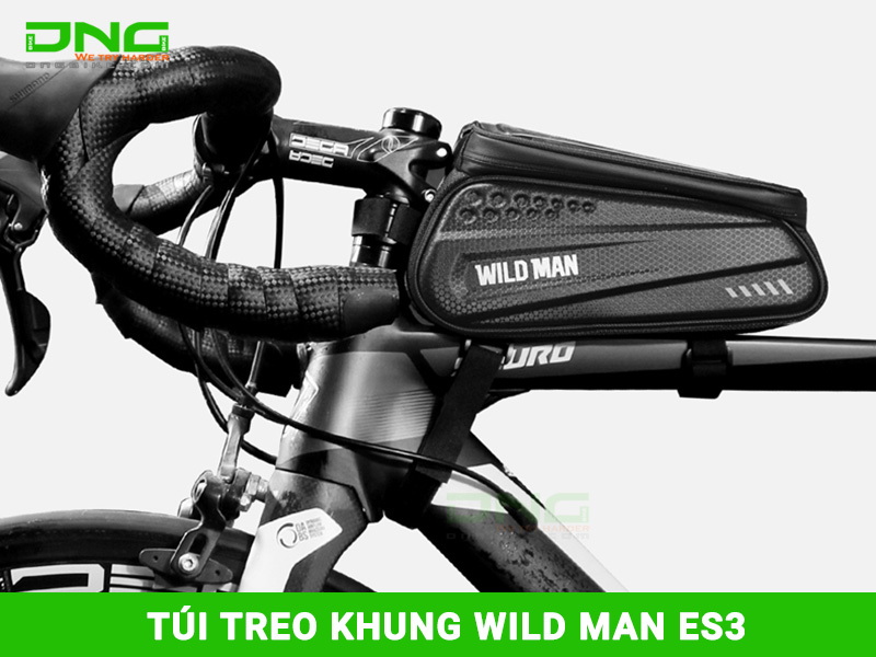 Túi điện thoại treo KHUNG xe đạp chống nước WILD MAN ES3