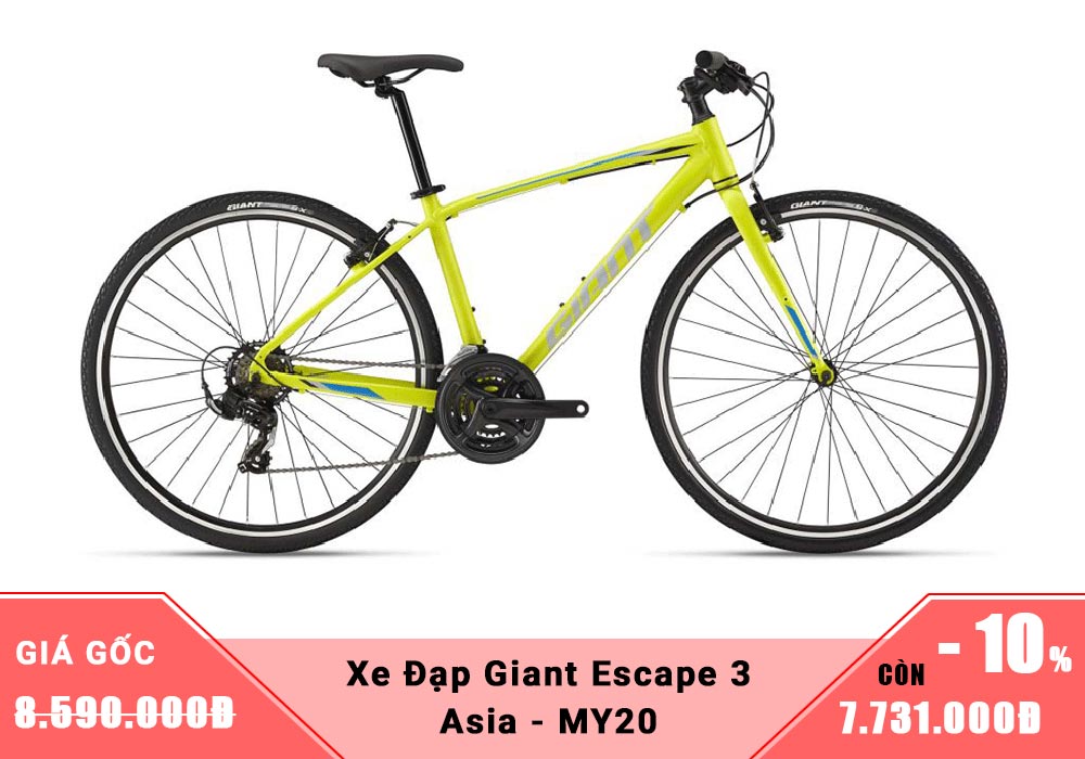 Xe đạp Giant Escape 3 Asia - MY20 - SX - Xanh hải quân