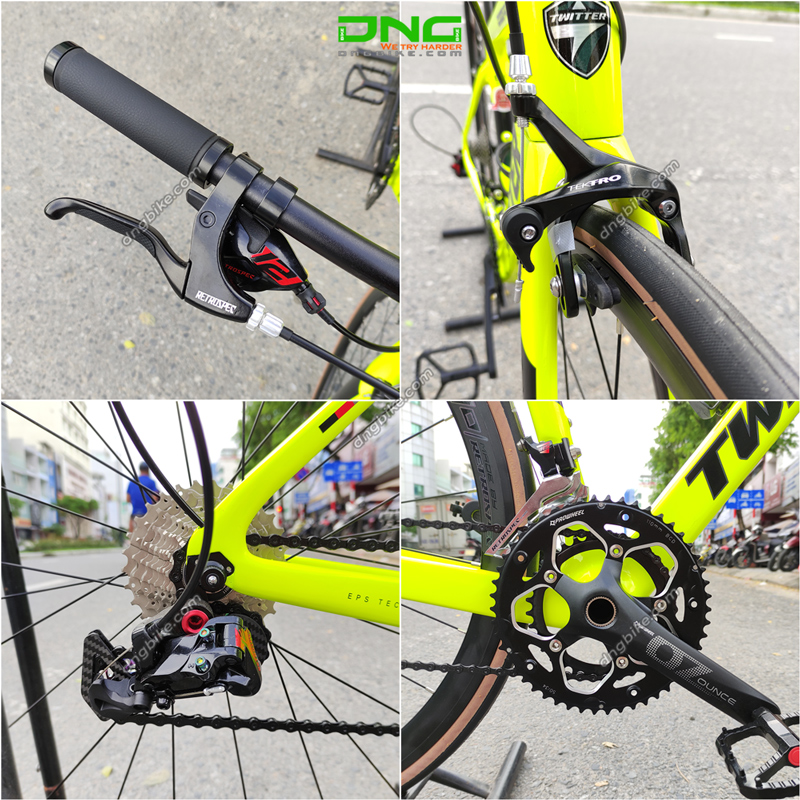 Xe đạp Touring TWITTER STEALTH PRO RS 2x12S
