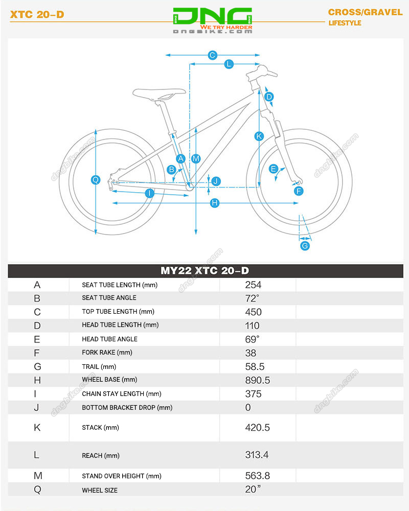 Xe đạp trẻ em GIANT XTC 20-D 2022