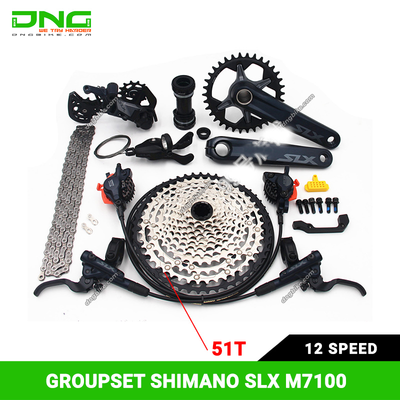 Bộ group SHIMANO SLX M7100 1x12S / 2x12S