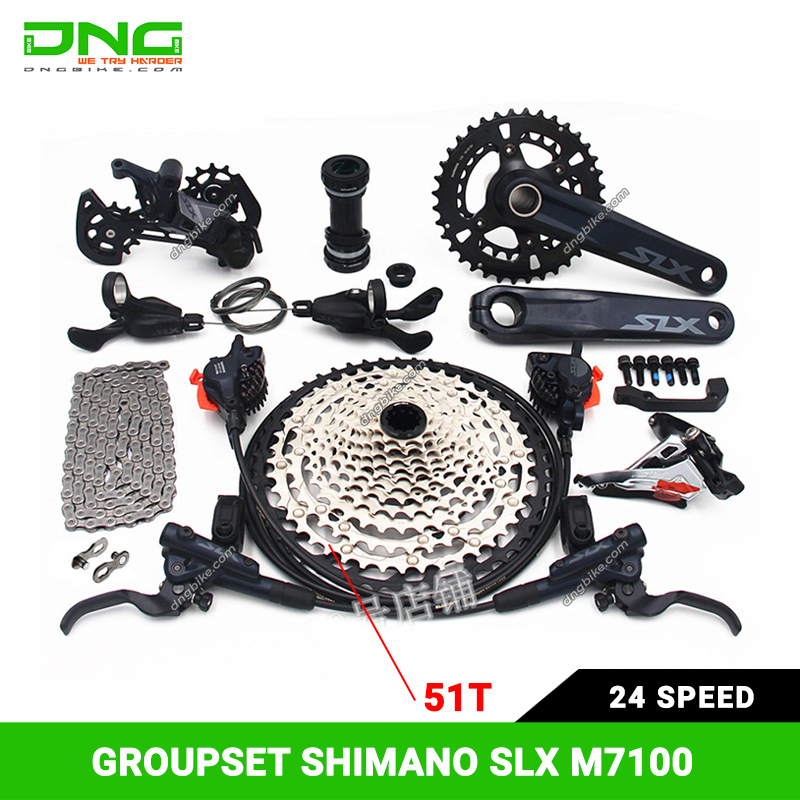 Bộ group SHIMANO SLX M7100 1x12S / 2x12S