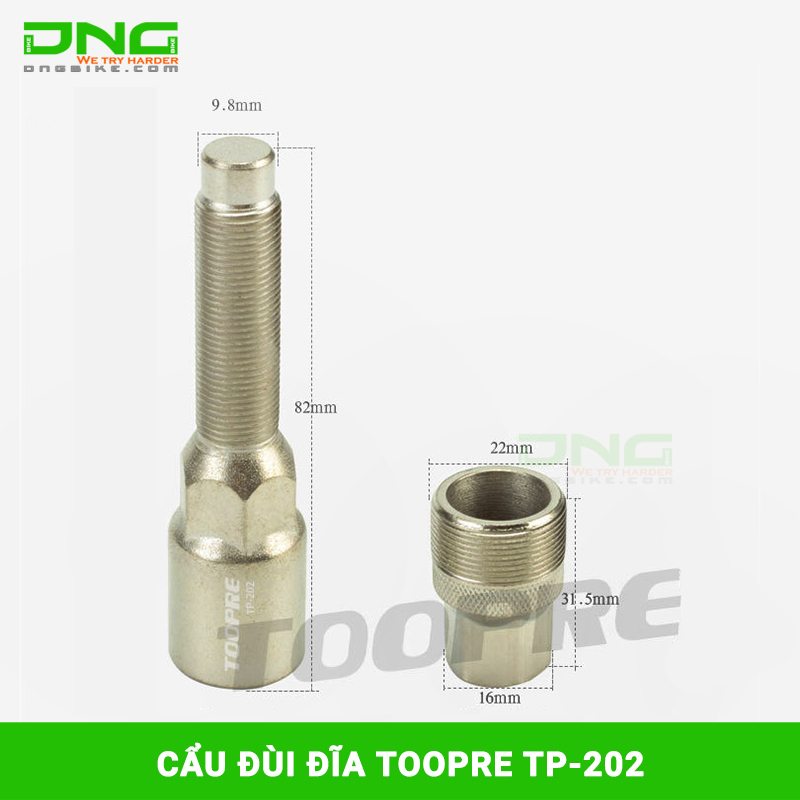 Cẩu giò dĩa xe đạp TOOPRE TP-202