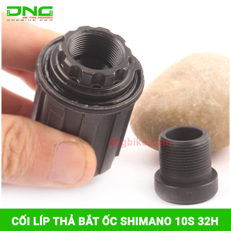 Cối líp thả bắt ốc SHIMANO 10S ổ bi rời