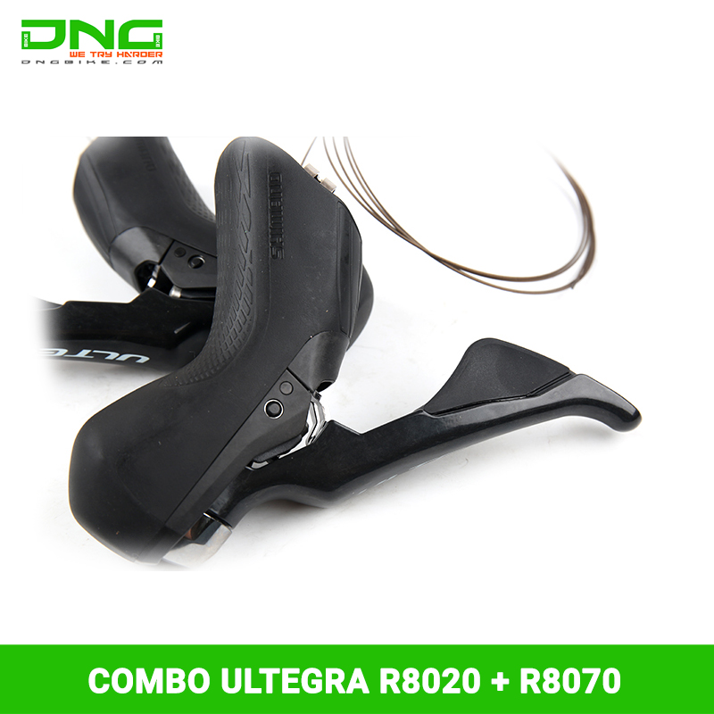 Combo tay đề Shimano Ultegra 8020 + phanh dầu 8070