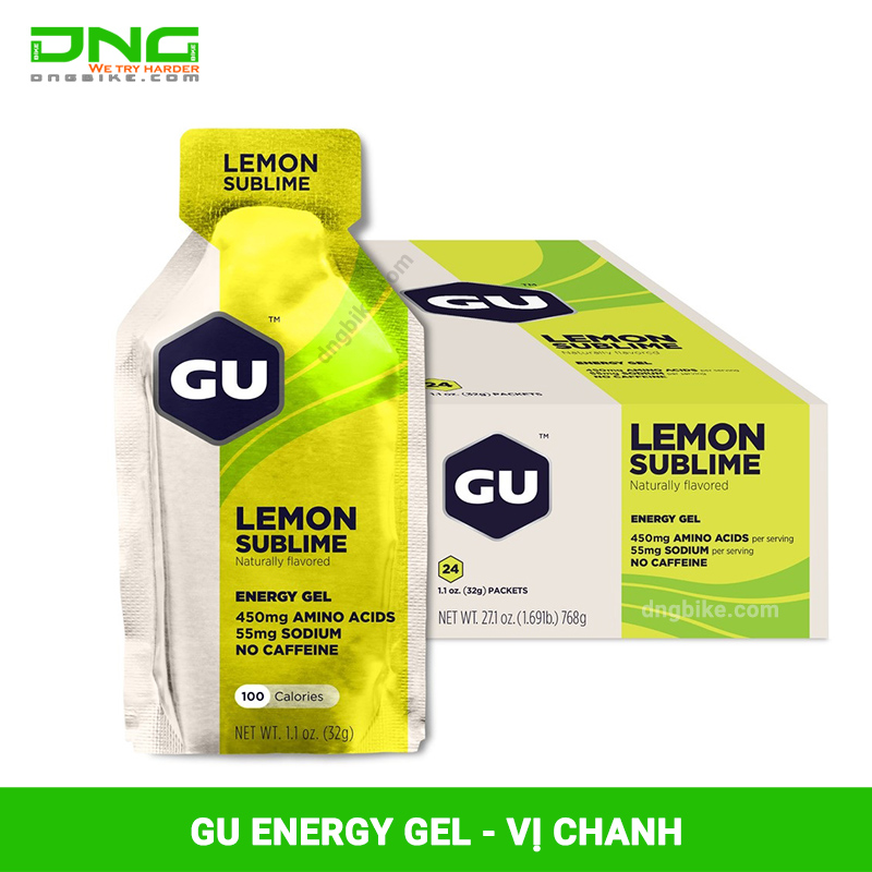 Gel năng lượng GU Energy vị chanh