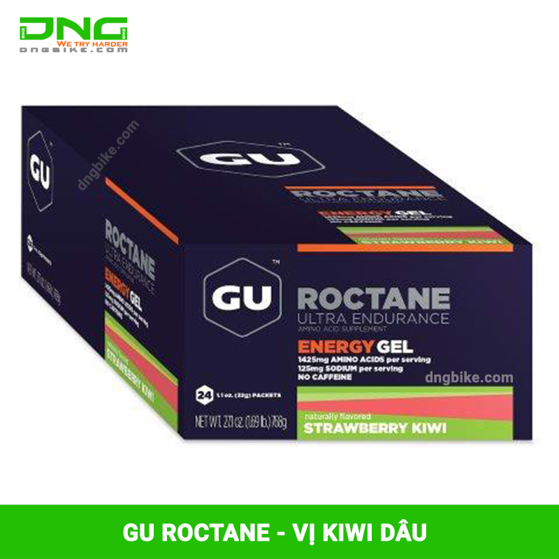 GEL năng lượng GU ROCTANE ENERGY vị dâu Kiwi