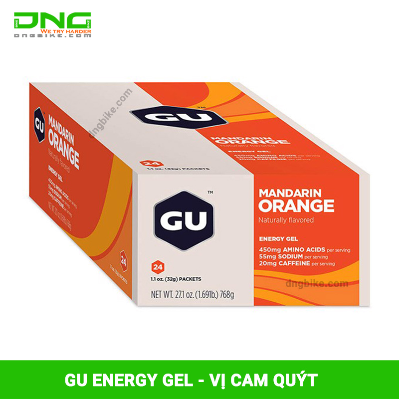 GEL năng lượng GU ENERGY vị cam quýt