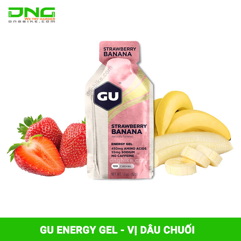 GEL năng lượng GU ENERGY vị dâu chuối
