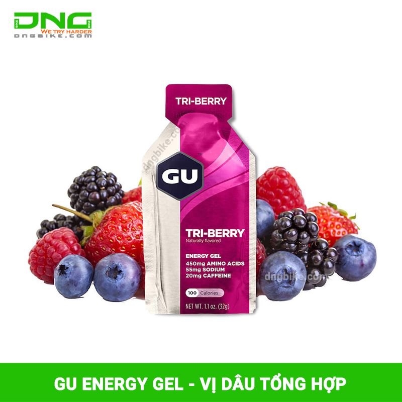 GEL năng lượng GU ENERGY vị dâu tổng hợp