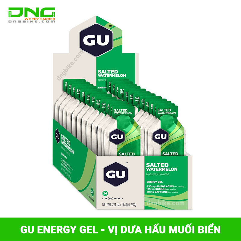 GEL năng lượng GU ENERGY vị dưa hấu muối biển