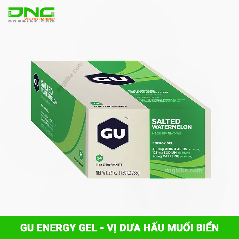 GEL năng lượng GU ENERGY vị dưa hấu muối biển