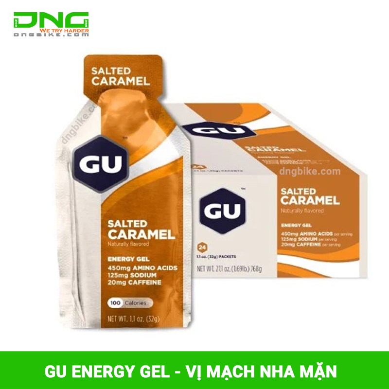GEL năng lượng GU ENERGY vị mạch nha mặn