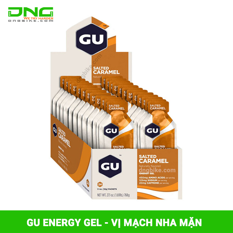 GEL năng lượng GU ENERGY vị mạch nha mặn