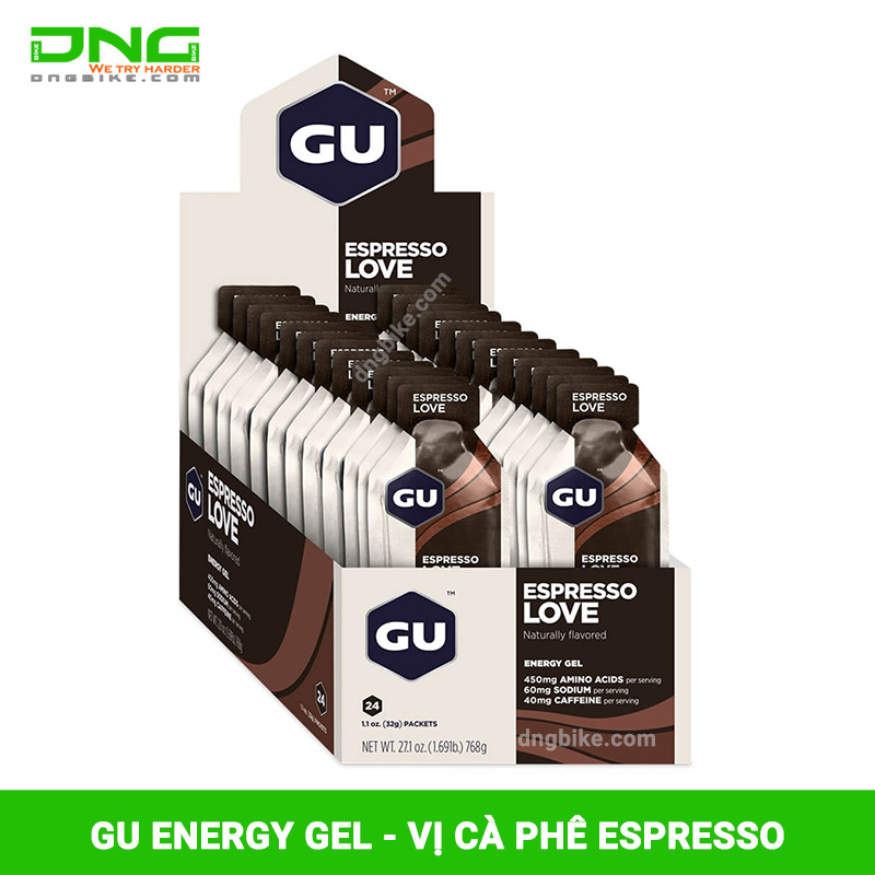 GEL năng lượng GU ENERGY vị cà phê ESPRESSO