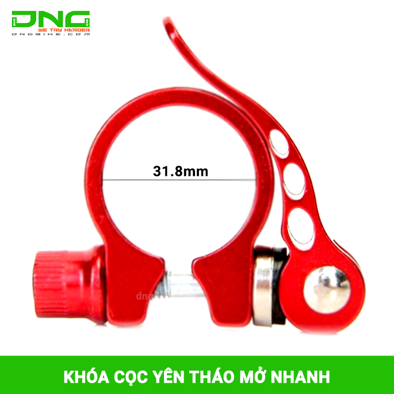 Khóa cọc yên xe đạp mở nhanh