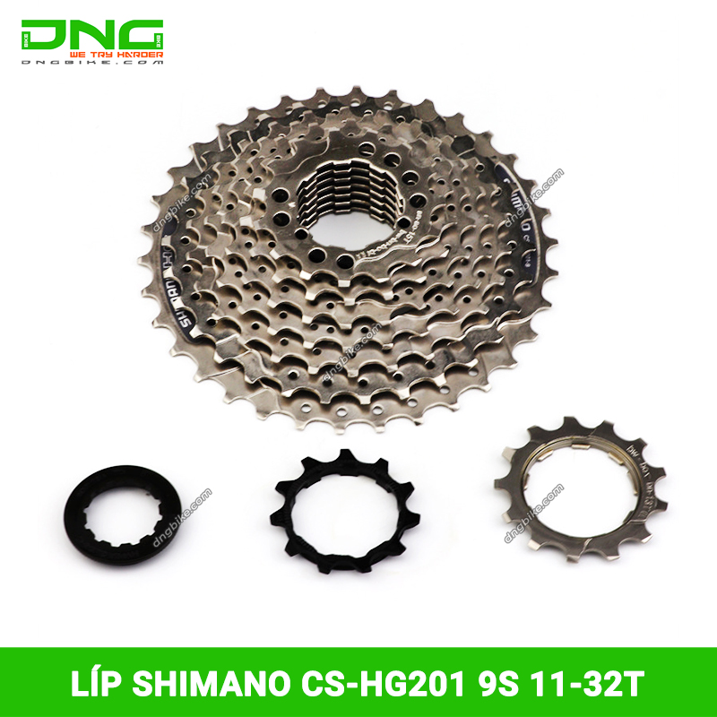 Líp xe đạp 9S SHIMANO CS-HG201 11-32T