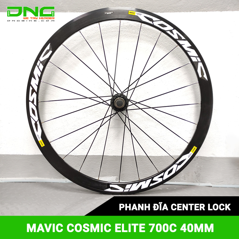 Vành bộ xe đạp đua MAVIC COSMIC Elite 700c 40mm - Phanh đĩa Center Lock