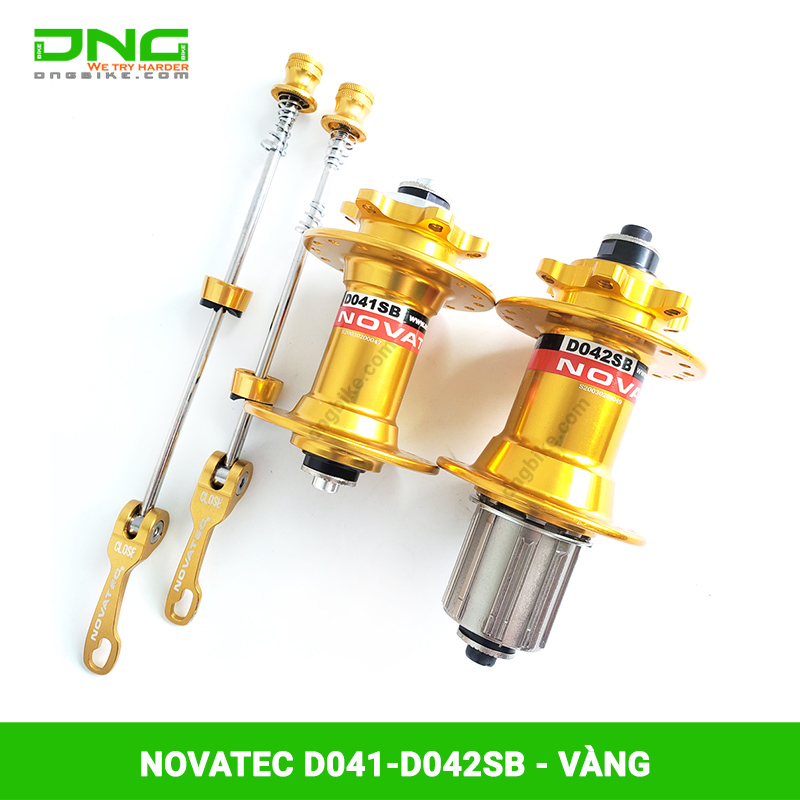 Hub (Moay ơ) xe đạp NOVATEC D041-D042SB 32 lỗ