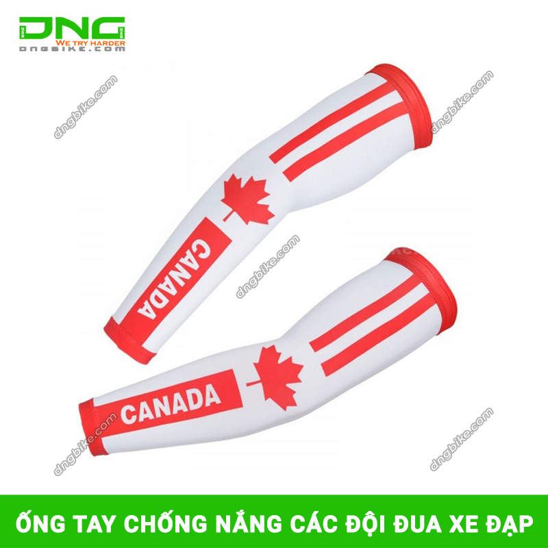 Ống tay chống nắng các đội đua xe đạp