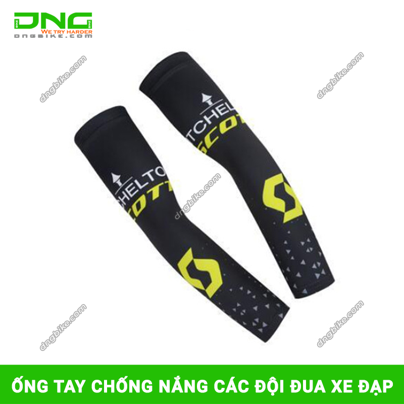 Ống tay chống nắng các đội đua xe đạp