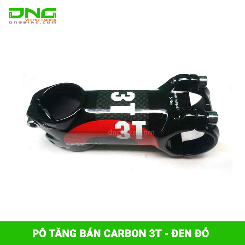 Pô tăng xe đạp BÁN CARBON 3T