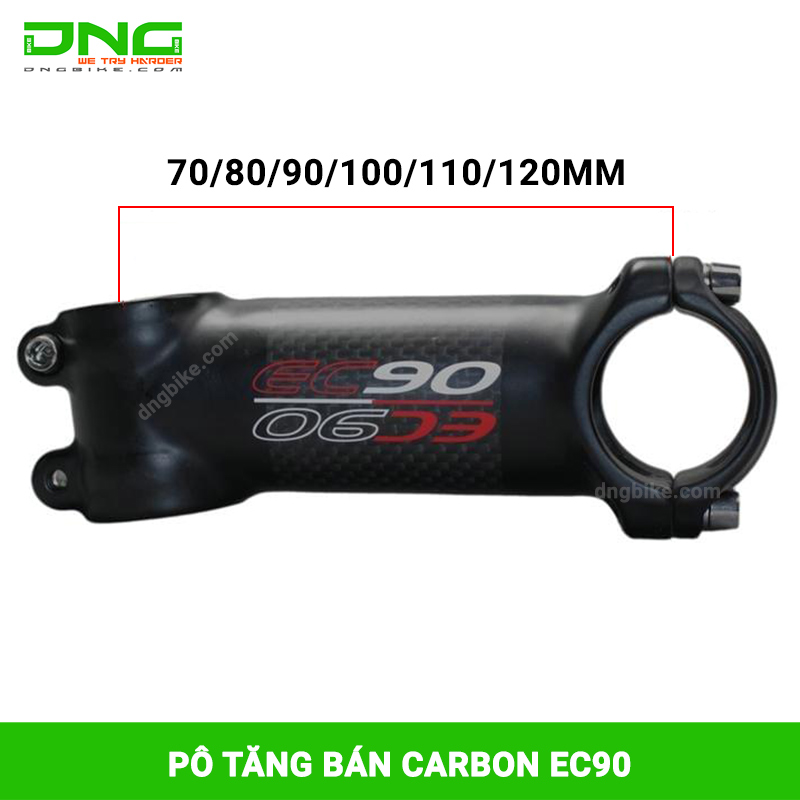 Pô tăng xe đạp bán Carbon EC90 DNG01 31.8mm