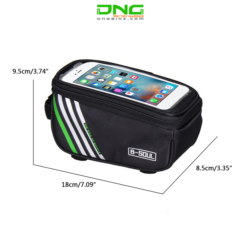 Túi đựng điện thoại treo sườn xe đạp B-Soul 5.7inch
