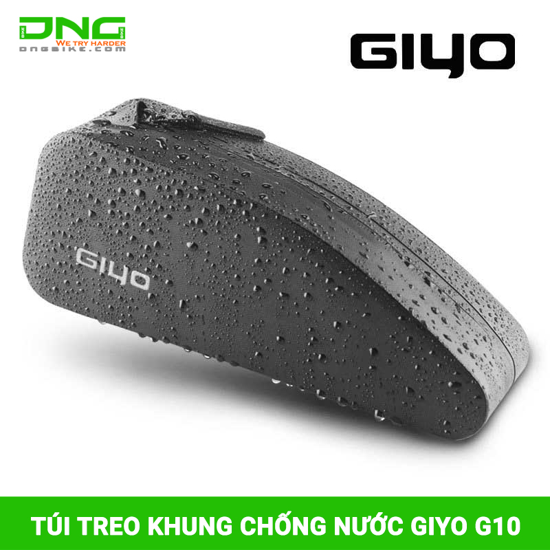 Túi treo KHUNG xe đạp chống nước GIYO G10