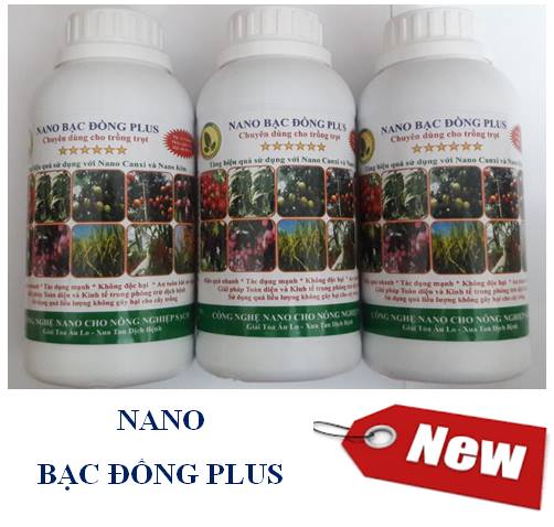 Nano bạc đồng 500/500ppm(nano hợp kim bạc đồng)