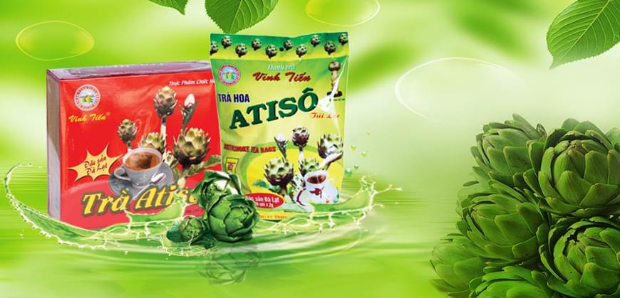 Trà atiso Đà Lạt của Vĩnh Tiến, với nguyên liệu 100% thiên nhiên, đảm bảo chất lượng