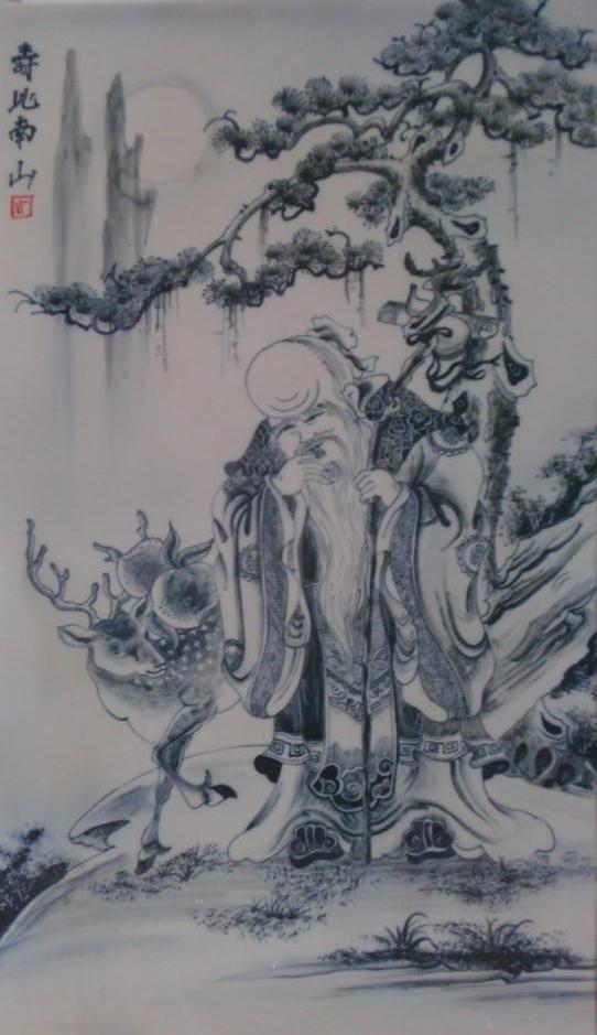 Tranh Ông Thọ - Tranh mừng thọ ông bà