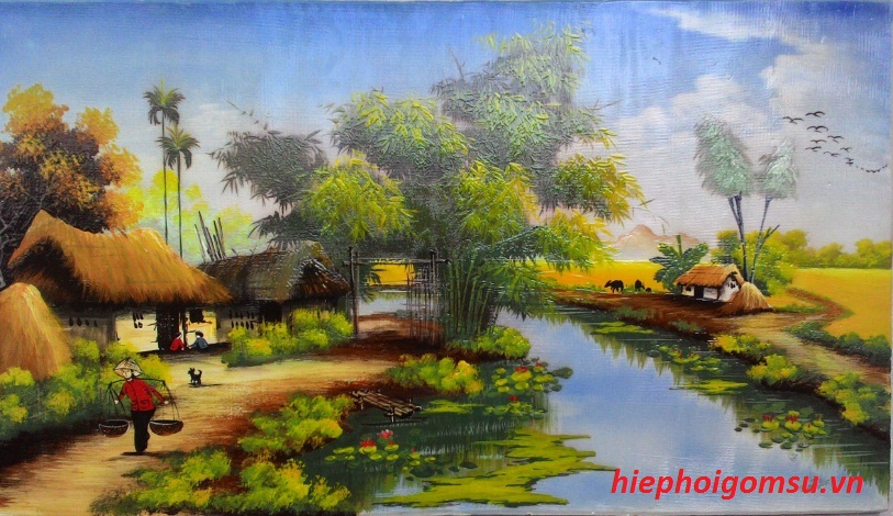 Tranh đồng quê 048