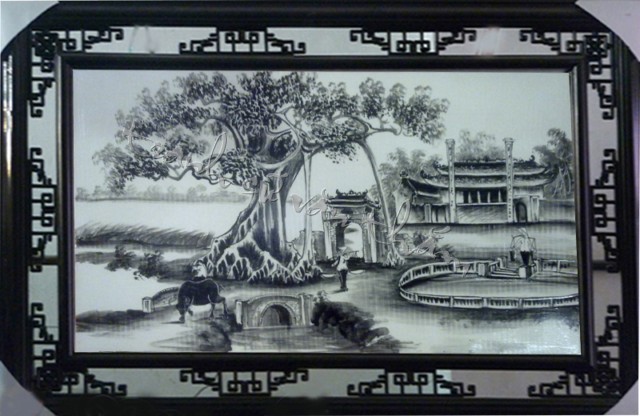 Tranh đồng quê cao cấp 014