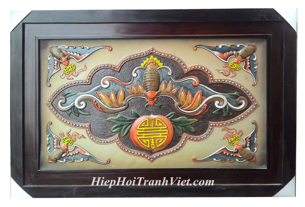Tranh phong thủy Ngũ Phúc 012