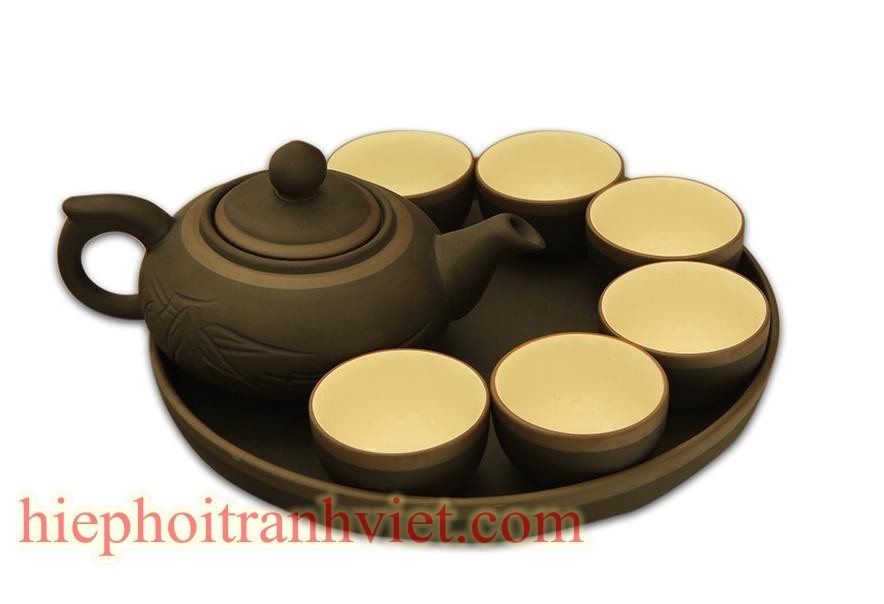 Ấm chén Tử Sa Bát Tràng ACTC-021