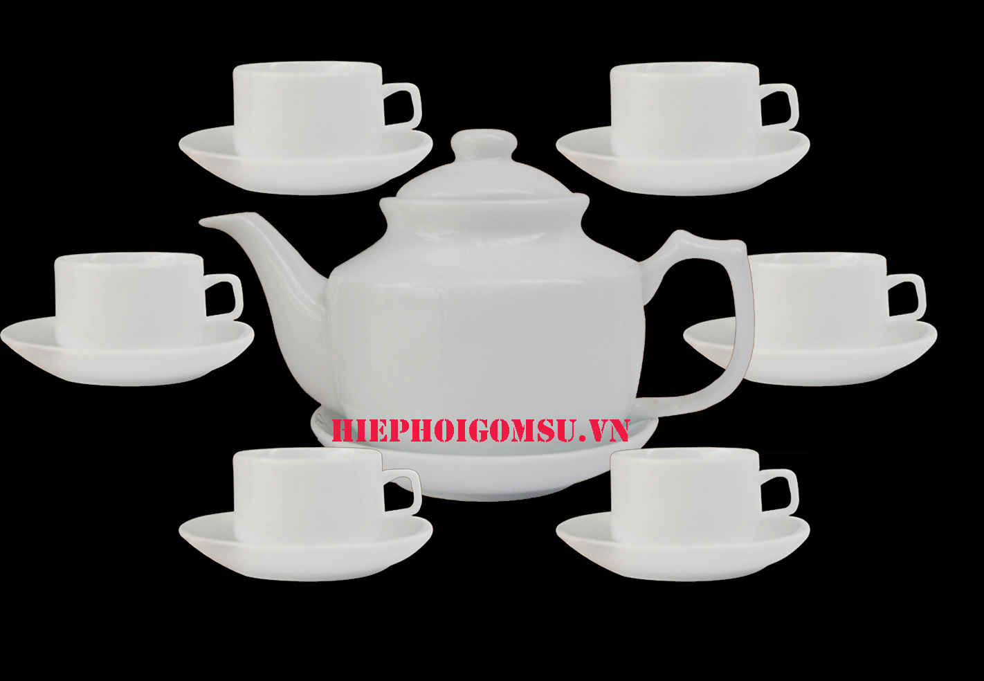 Bộ ấm chén vuông HK AC-111
