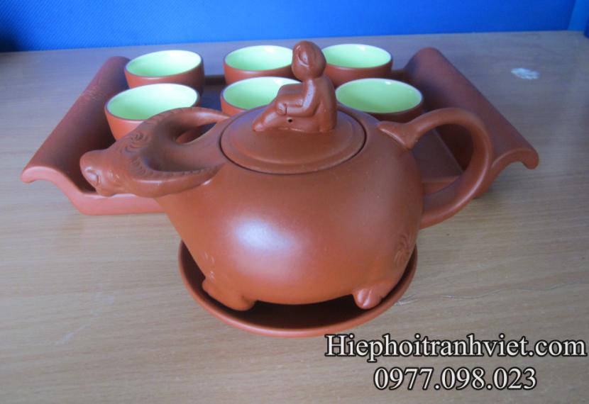 Ấm Chén Tử Sa Ngưu Hoàng ACTS-033
