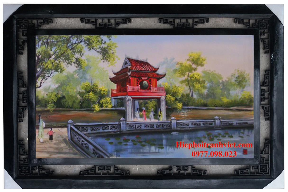 Tranh Sứ Khuê Văn Các CHN-031