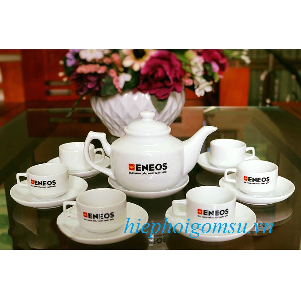 Ấm chén in logo ENEOS
