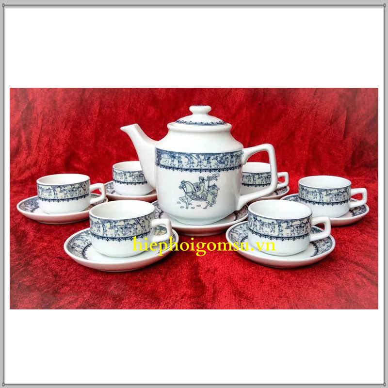 Ấm Chén Cao Cấp Vinh Quy Bái Tổ ACBT-063