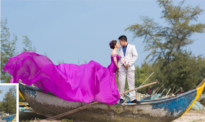 Hồ Cốc thiên đường ảnh cưới cho các đôi uyên ương