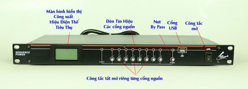 Nguồn điện có tác dụng gì trong một dàn âm thanh?